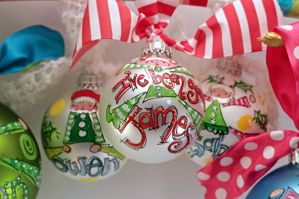Orders Placed after 11/17 will Arrive after Christmas. ORNAMENT, PERSONALIZED ELF 'I've Been Good' Ornament