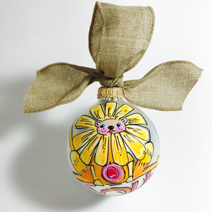 Orders Placed after 11/17 will Arrive after Christmas. ORNAMENT, PERSONALIZED LION Ornament