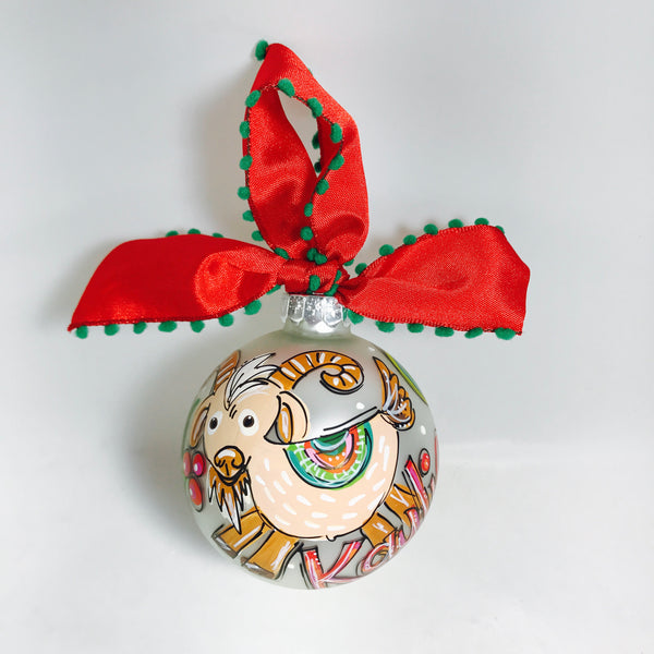 Orders Placed after 11/17 will Arrive after Christmas. ORNAMENT, PERSONALIZED GOAT Ornament