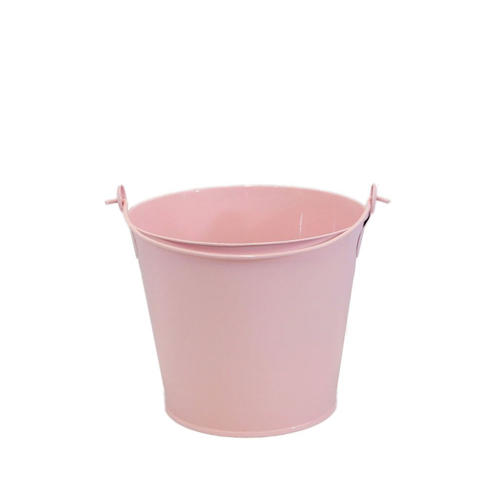 PAIL, PINK Bunny Metal Bucket – Dakri Sinclair