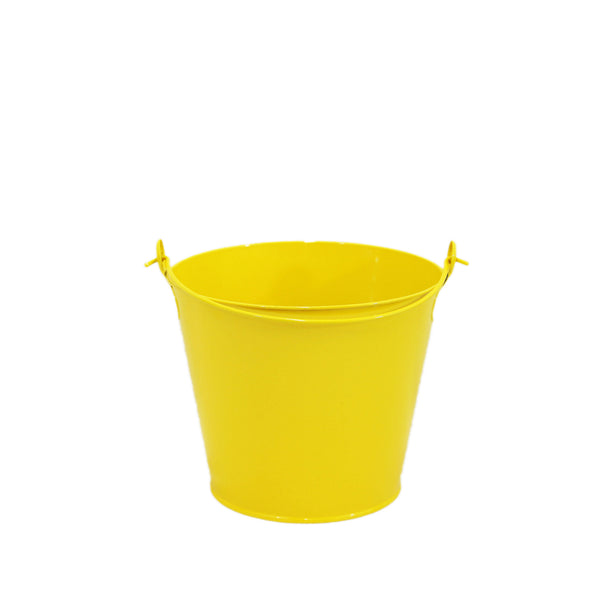 PAIL, YELLOW, Hand Painted, Personalized Bucket